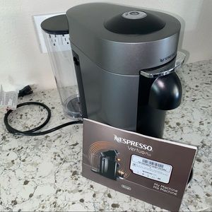 Nespresso Vertuo Plus Deluxe Coffee and Espresso Machine by De'Longhi - Titan